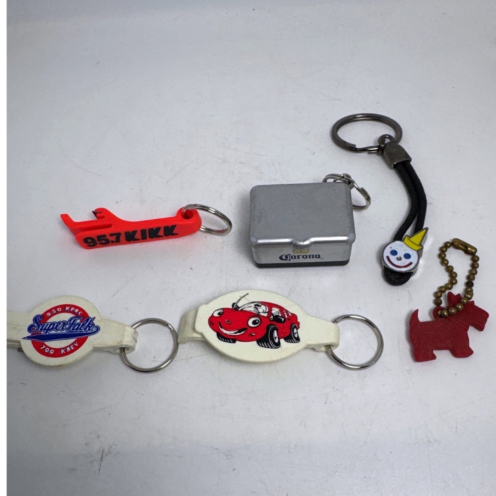 Keychain Lot‎ Unisex OS Multi Good Vintage Promotional Bottle Opener